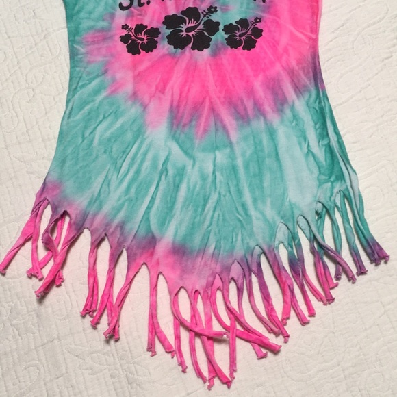 2T (4/$20) Beach Cover-Up Long Tank Top - Picture 2 of 9
